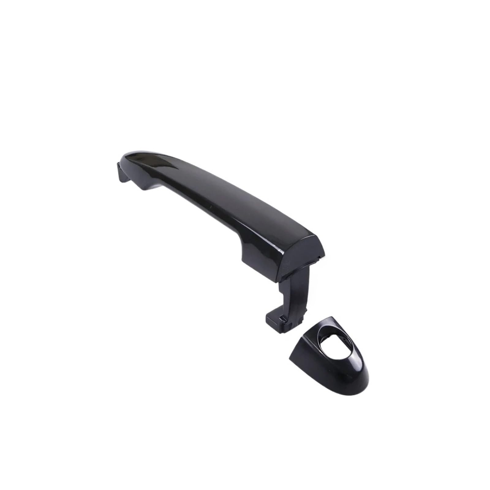 Bhgmgeblv Front Left Durable Outside Door Handle For Kia For Carens 2007 2008 2009 2010 2011 2012 Black Outside Exterior Door Handle(Front Left)