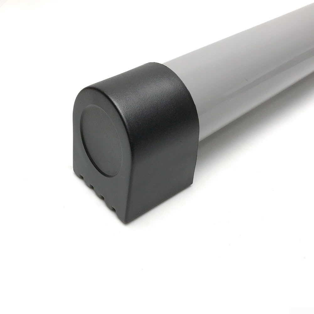 Lot De 4 Cache-tubes Carrés Antidérapants – Caoutchouc 50x50 Mm, Pour équipement De Gym, Pieds De Chaise, Meubles