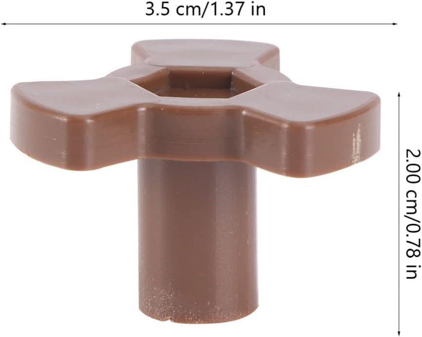 SOLUSTRE 8pcs Microwave Oven Parts Coupler for Turntable Motor Microwave Guide Support Easy to Use Replacement