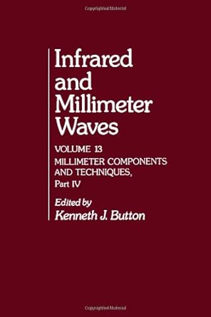Millimetre Components and Techniques (v.13) book cover