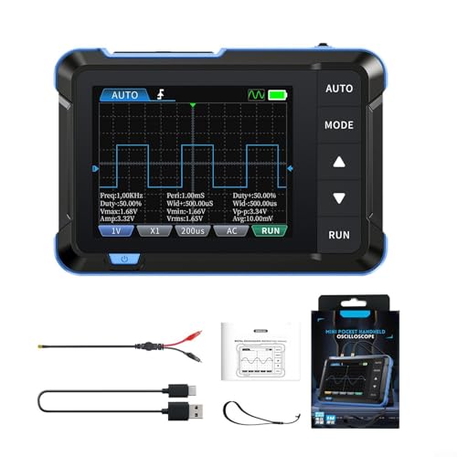 Oscilloscopio Digitale Portatile con Generatore di Segnale 10 KHz
