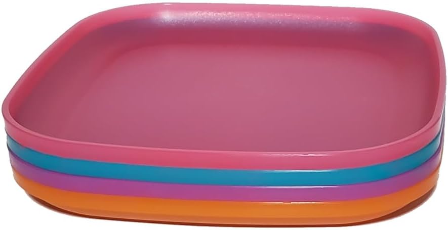 Tupperware To Go EcoEasy Eco Picnic Plate Set (4), Standard