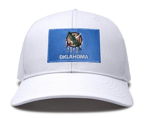 Image of International Tie State Hat for Men and Women, Adjustable Snapback Trucker Baseball Cap with Embroidered Patch