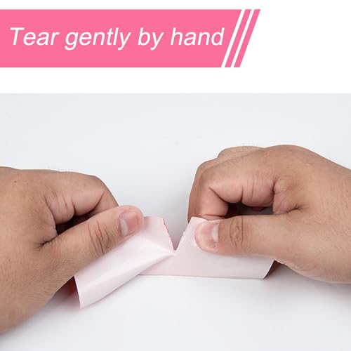 Editbar 2 Rollen Panzertape Wasserfest50mmx20m Panzertape Gewebeklebeband,Wasserfest für Hausgärten, Reparaturen, Befestigungen und Bündelungen（Rosa）