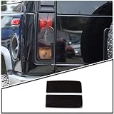 ABS Car Rear Lamp Smoked Tinted Tail Light Cover Compatible for Hummer H2 2003 2004 2005 2006 2007 2