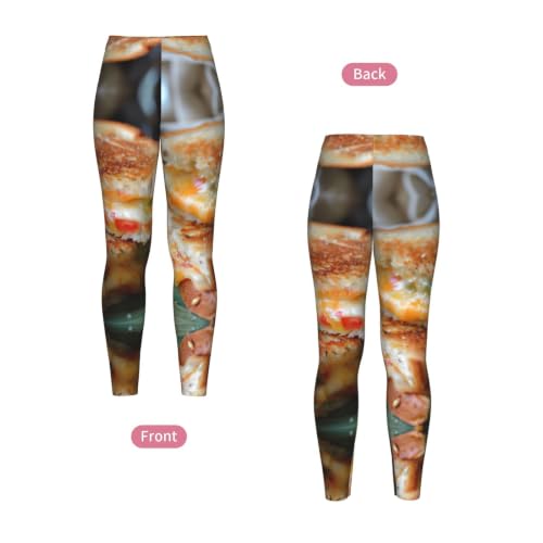 Leggings de compresión de queso para mujer mallas suaves 4