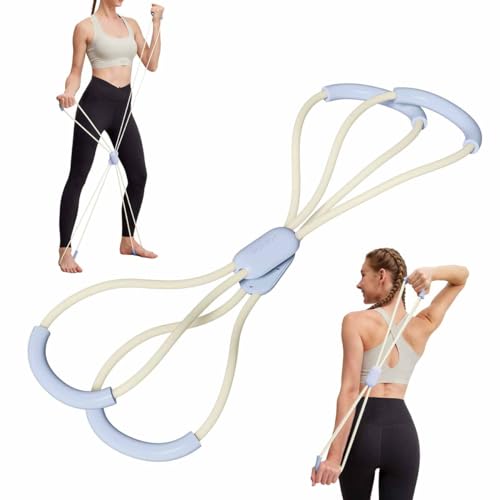 YOTTOY Cross Resistance Band for Full Body Workout,Elastic Exercise Bands