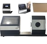 Lab Light Transmission Tester Meter Haze Meter Horizontal Type Light Transmittance Tester with 1000 Samples Data Storage for Glass Plastic Display Film Processing Screen Processing Packaging Industry