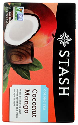 Stash Tea - Coconut Mango Oolong Tea (18 Bags) #TOP1