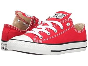 Converse All Star Converse CT AS OX Kohlegrau 1J794, Rot - Rot / Weiß - Größe: 44/45 EU Converse All Star Converse CT AS OX Kohlegrau 1J794, Rot - Rot / Weiß - Größe: 44/45 EU