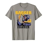 Bagger Fahrer Geschenk Kostüm Herren Baustelle