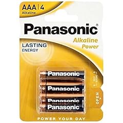 Panasonic - Alkaline Power ministilo, confezione da 4