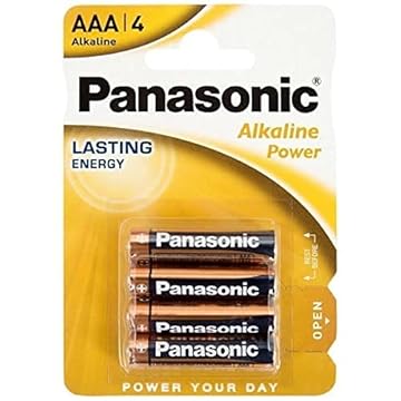 Panasonic - Alkaline Power ministilo, confezione da 4