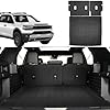 Liizoo Cargo Liner for Honda Passport 2026 All Weather Cargo Mat, Fit TPE Anti-Slip Car Seat Back Protector Accessories (with Backseat Mat)