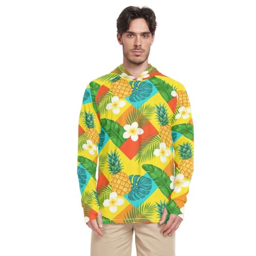 Sweat à capuche à manches longues UPF 50+ homme pour éviter les coups de soleil