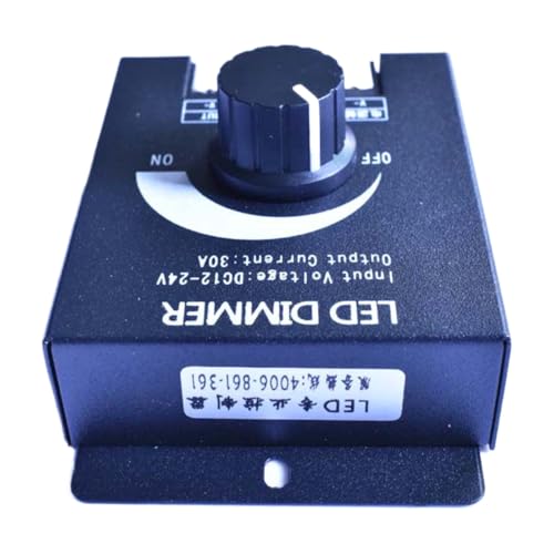 Variateur LED 12V-24V régulateur continu pour ruban 30A