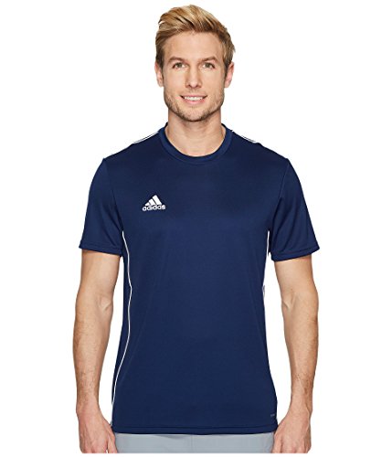 image for adidas Men's Core 18 Training Jersey, Dark Blue/White, Medium