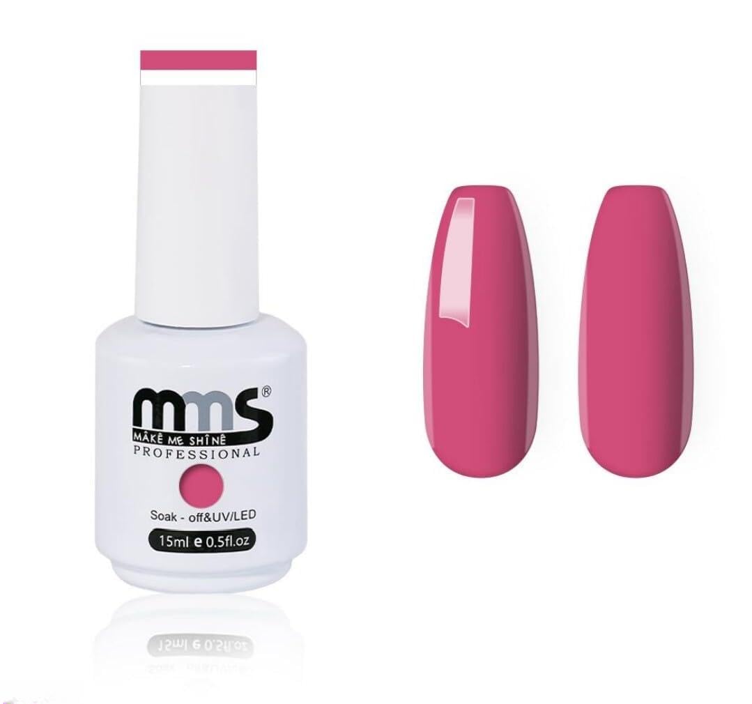 MMS Professional Gel Polish 15ml Matte Finish Soak-Off UV/LED, Shade135 | Matte Finish, Soak-Off, UV/LED-image-38