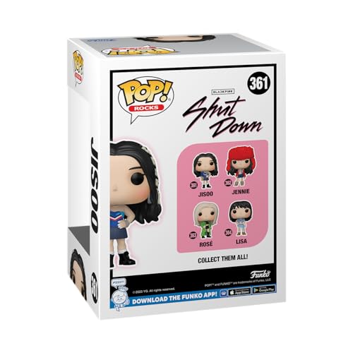 Funko Pop! Rocks: Blackpink – Jisoo – Figurine en Vinyle à Collectionner – Idée de Cadeau – Produits Officiels – Jouets pour Les Enfants et Adultes – Music Fans - Les Beatles, Paul McCartney, John Lennon, RIngo Starr, George Harrison Funko Pop! Rocks: Blackpink - Jisoo - Figurine en Vinyle à Collectionner - Idée de Cadeau - Produits Officiels - Jouets pour Les Enfants et Adultes - Music Fans – Image 4
