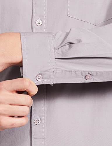 Image of The Indian Garage Co Men Slim Fit Solid Full Sleeves Cutaway Collar Casual Shirt