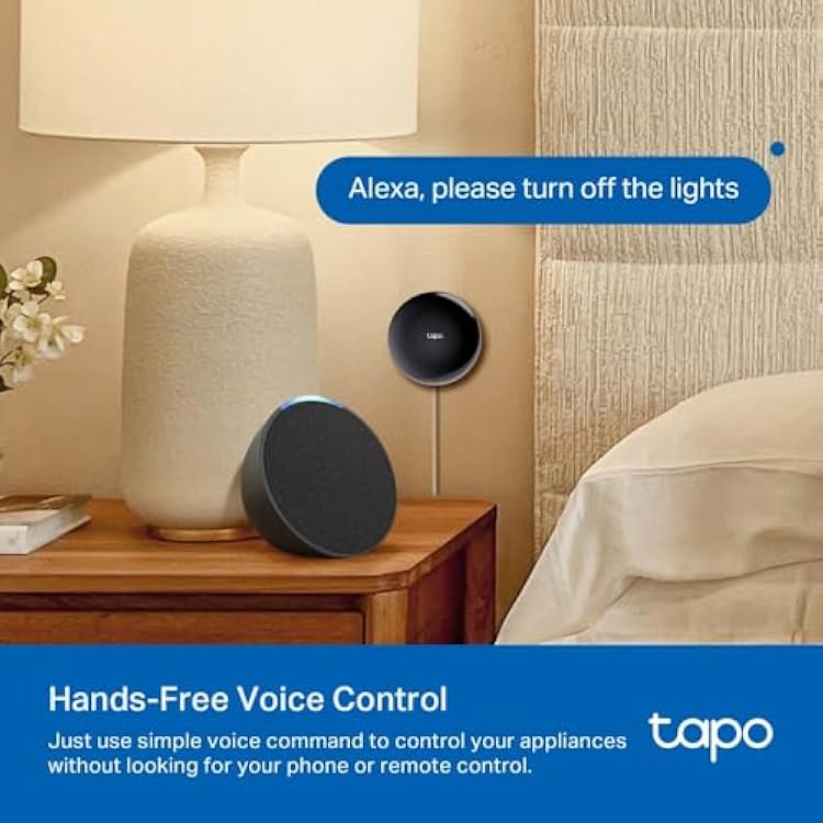 Tapo Smart IR & IoT Hub with Chime - Universal Remote for TVs, ACS, 18+ Device Types, Matter-Certified, Supports 8,000+ Infrared Brands, Voice & App Control, Custom Schedules & Automations, H110