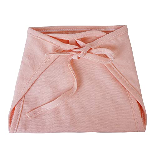 Image of New Born Baby Cotton Nappy Tying Langot Washable and Reusable Plain Solid Cloth diaper /U Shaped /For Baby Boys and Baby Girls - Pack of 5 (Small) (Multicolor)