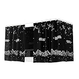 Hoce Dorm Twin Bunk Bed Drapes for Bottom Bunk Bed Privacy Curtains 3 Panels