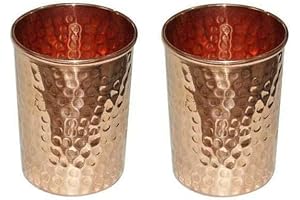 Real Copper Cups 100% Pure Copper for Drinking: Exceptional Hydration