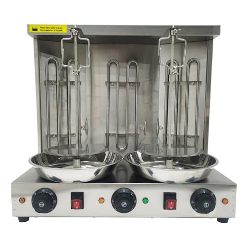 110V Electric Shawarma Machine with 3 Burns