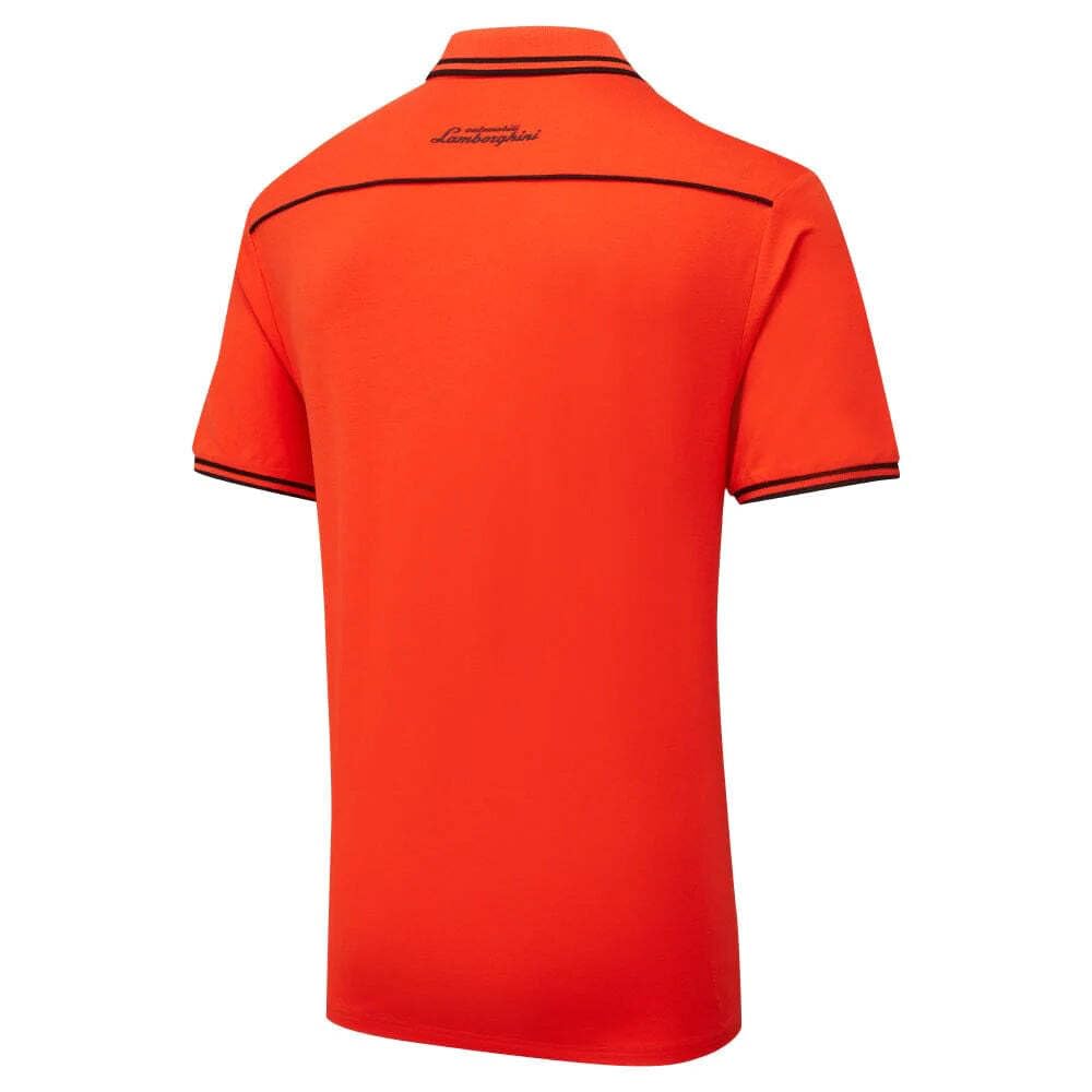 Lamborghini Squadra Corse Polo de voyage pour homme Orange
