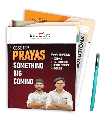 Educart PRAYAS CBSE Class 10 for 2026 Boards (PLUS something big ...