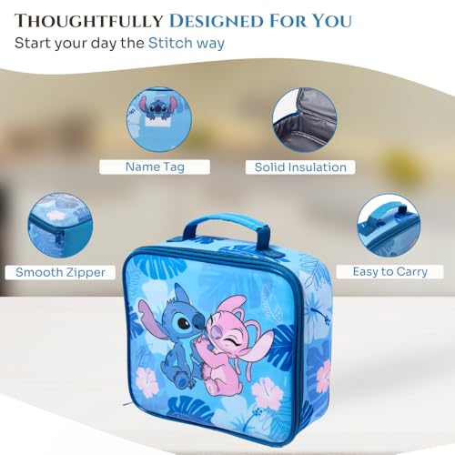 HOX 96528 Lunch Box, Polyester, 1 Kilogram, Blue