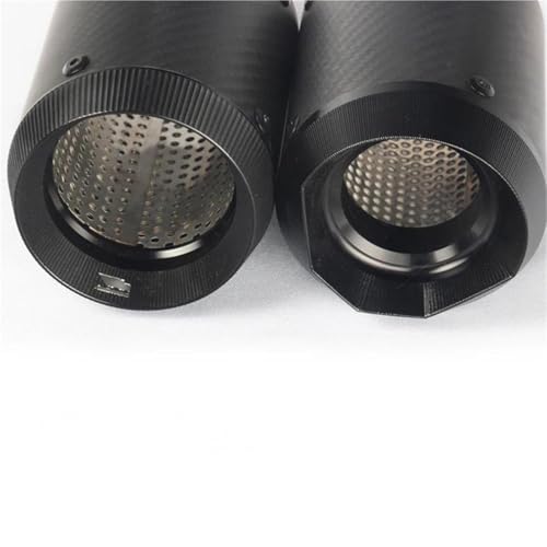 Escape deslizante de 60.5mm para Yamaha MT10 y R1 que mejora el flujo de gases 4