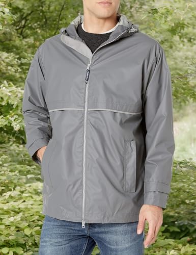 Image of Charles River Men's New Englander Waterproof Rain Jacket (Reg & Ext Sizes)