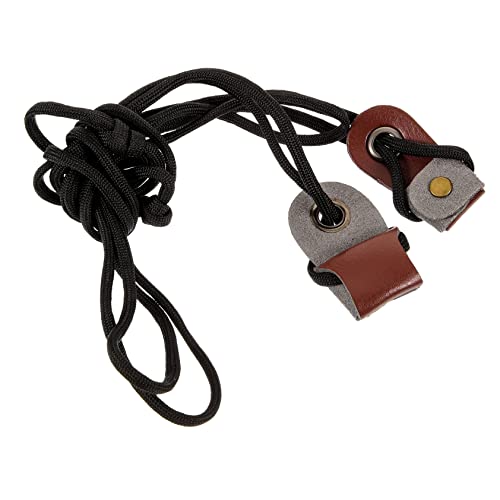 VANZACK Longbow Bow Stringing Aid String Install Assist Tool Leather Nylon Bowstring Accessory