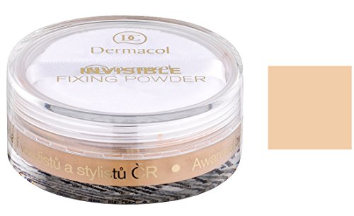 Dermacol INVISIBLE TRANSPARENT Fixing Powder NATURAL Shade Finish
