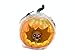 Produktbild Halloween Kürbis QUINO mit Totenkopf, Spinnen, orange, Ø 25cm - Kürbiskopf