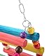 Vogelspielzeug Vogel Holz Leiter Wellensittich Nymphensittich Käfig Hängematte Schaukel Spielzeug Vogel Papagei Spielzeug Swing Hängenden Leiter Spielzeug