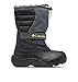 Columbia Youth Unisex Powderbug Snowlite, Dark Grey/Black, 8