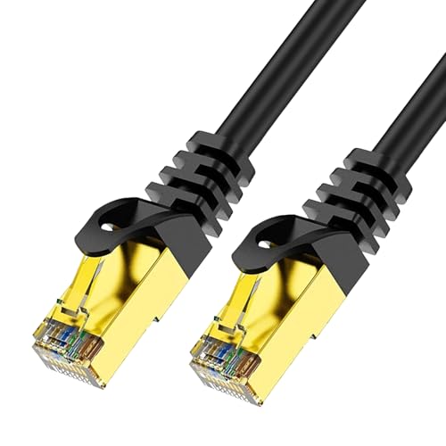 Ethernet-Kabel, Netzwerkkabel, Ethernet-Kabel, robustes High-Speed-Netzwerkkabel, 10 Gbit/s, stabiles Ethernet-Netzwerkkabel für Router, Modems