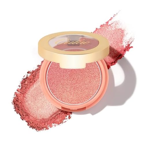 Oulac Colorete Iluminador, Coloretes de Larga Duración para Maquillaje de Mejillas, Resistente al Desgaste y Transferencia, Vegano y Libre de Crueldad, F03 Sweet Date 4.8g