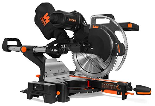 Wen Mm1214T 15-Amp 12-Inch Dual Bevel Sliding Compound Miter Saw With Laser #TOP2