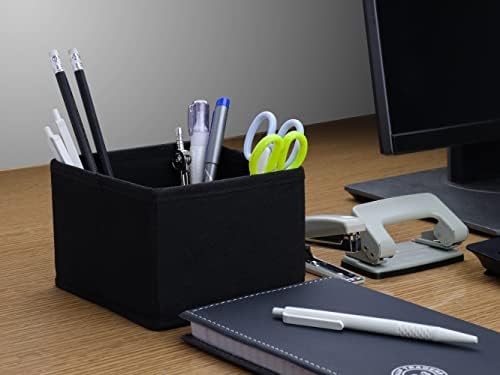 Qoolish Black Drawer Organiser Set of 6 Sturdy Draw Organizer to sort Your bedroom, Wardrobe and DrawerTidy Up Your Space with our Foldable Clothes Organiser for Shirts, Ties, Socks, Bras, Underwear