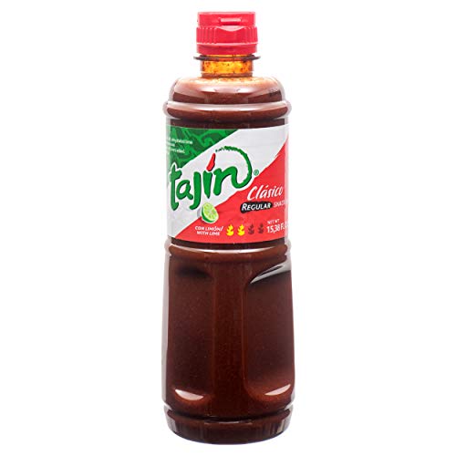 Tajin regular Snack Sauce Medium Level 15.38 oz (12 Pack)
