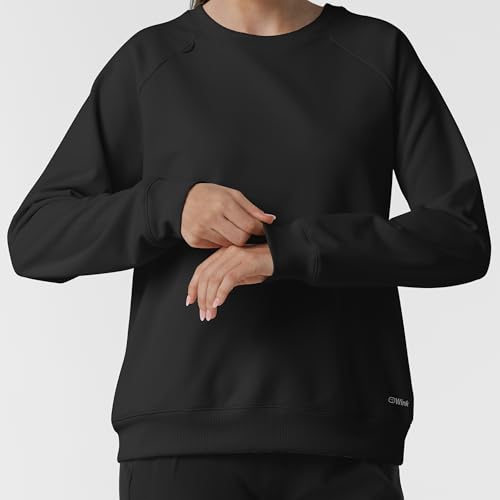 WINK Layers Women's Pullover Sweatshirt, Black, M by WINK - Used condition - Image 8