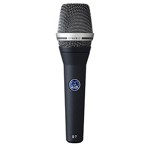 AKG D7 Studio Mikrofon, Blau - Mikrofon (Studiomikrofon, 70-20000 Hz, 2,6 mW, 2000 Ohm, kabelgebunden, Mini XLR (3-polig)