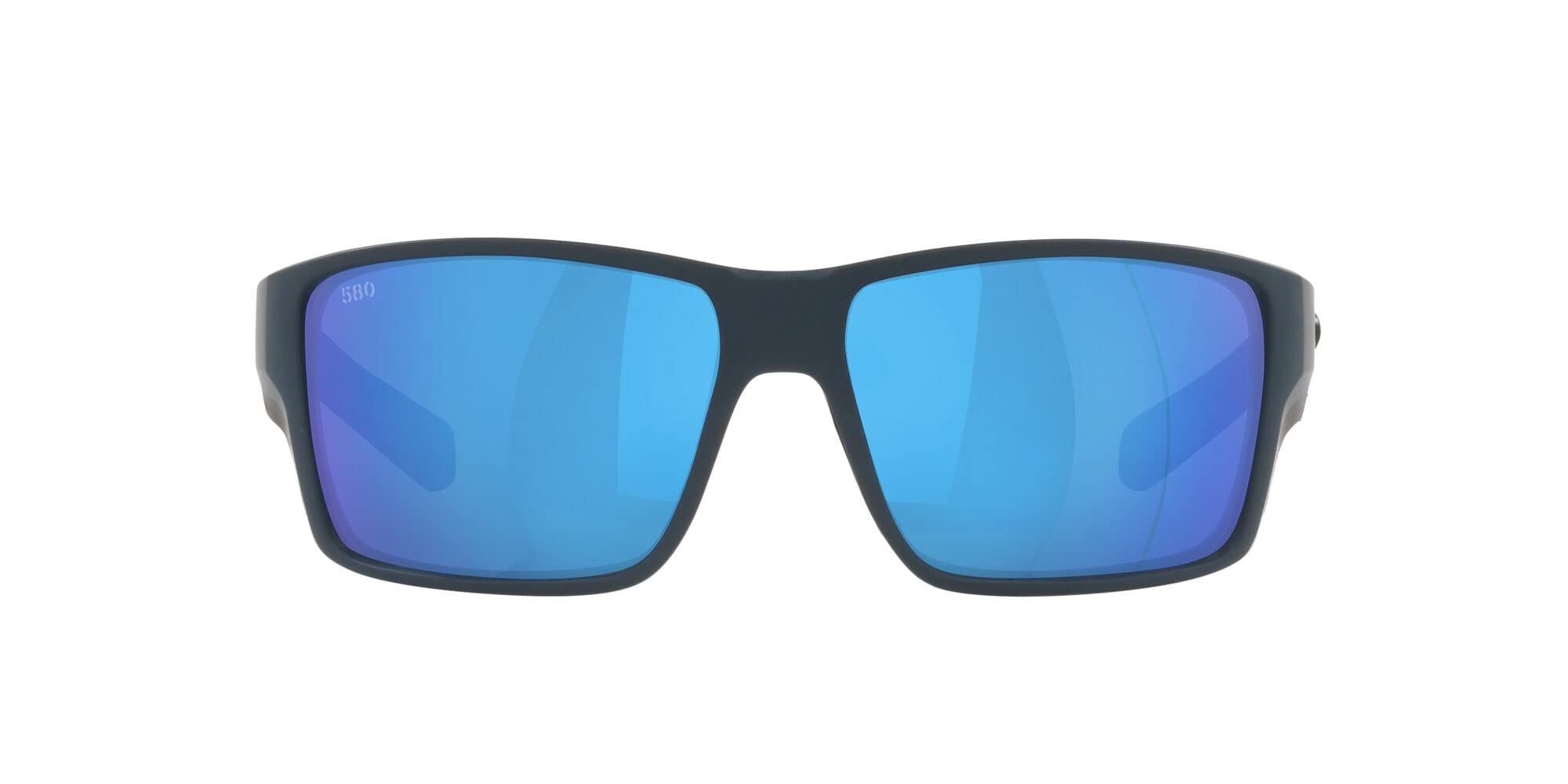 Costa Del MarCosta Man Sunglasses Matte Black Frame, Sunrise Silver Mirror Lenses, 63MM