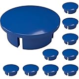 FORMUFIT F034IDC-BL-10 PVC Internal Domed End Cap, Furniture Grade, 3/4
