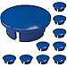 FORMUFIT F034IDC-BL-10 PVC Internal Domed End Cap, Furniture Grade, 3/4" Size, Blue (Pack of 10)