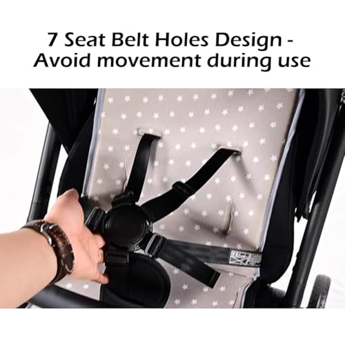 Matratze für Kinderwagen,Universal Sitzauflage Kinderwagen & Buggys,Kisseneinlage für Kinderwagen,Sitzauflage für Buggys,Kinderwagen Einlage Winter,Baby Sitzeinlage (Blau)